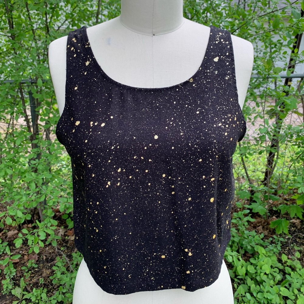 Argaman&Defiance Raw Silk Crop Tank